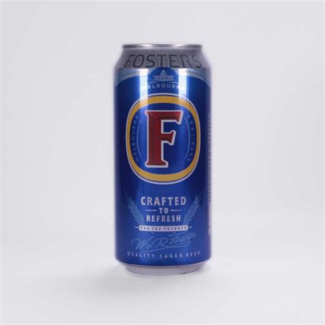 Fosters Lager Beer Can 440ml Wine Art Westbourne