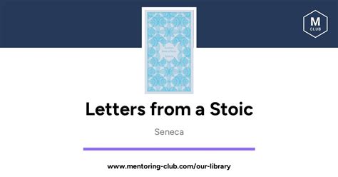 Letters from a Stoic, by Seneca