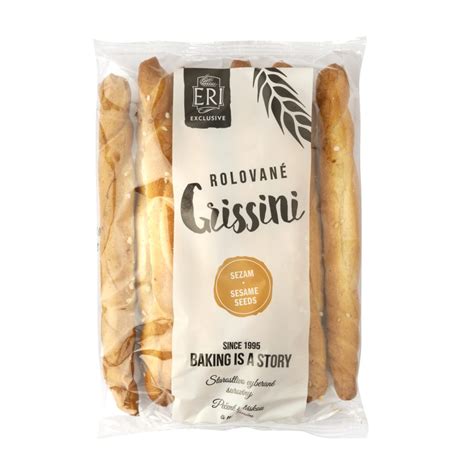 Grissini rolované sezamové ERI BAKERY a s