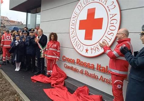 L Inaugurazione Della Nuova Sede Della Croce Rossa A Busto Arsizio