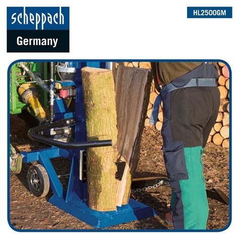 Scheppach Holzspalter Hl Gm Motor Und Gelenkwellenantrieb T