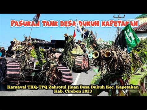 Full Ogoh Ogoh Pasukan Tank Arak Arakan Desa Dukuh Kapetakan Cirebon