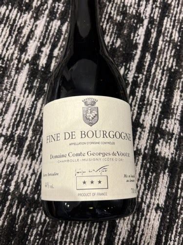 Domaine Comte Georges de Vogüé Fine de Bourgogne Vivino US