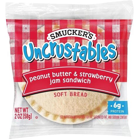 Smuckers Uncrustables Pb Strawberry Jam Continental Canteen Online