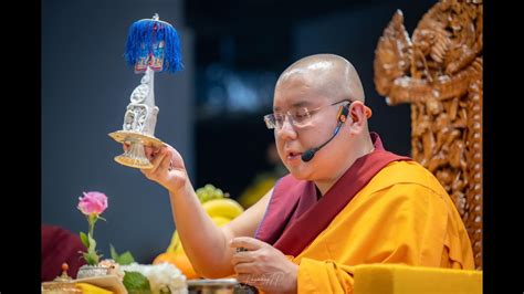 Ling Rinpoche At TCNYNJ Day 2 Blessing Of Medicine Buddha Empowerment