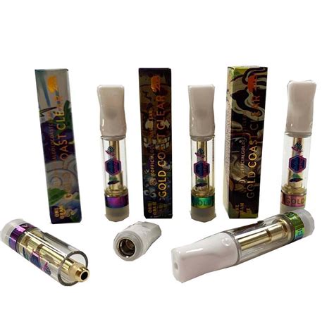 Wholesale Gold Coast Clear Vape Atomizers GCC Summer Edition 10 Strains