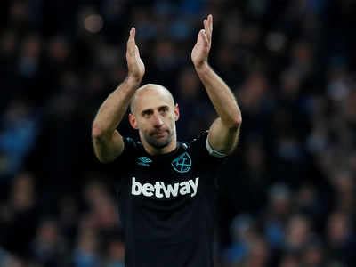 Former Man City defender Zabaleta announces retirement | Football News ...