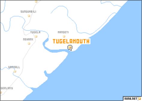 Tugela River Map