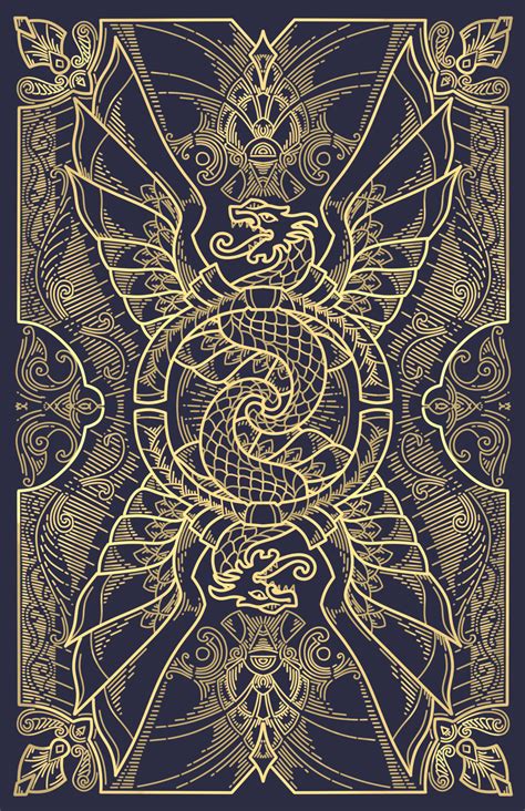 Playing Card Back By Feivelyn On Deviantart