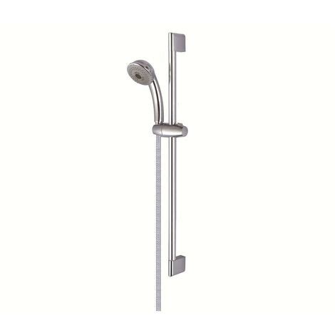 Jtp Modi Shower Rail Kit Single Function Handset Chrome