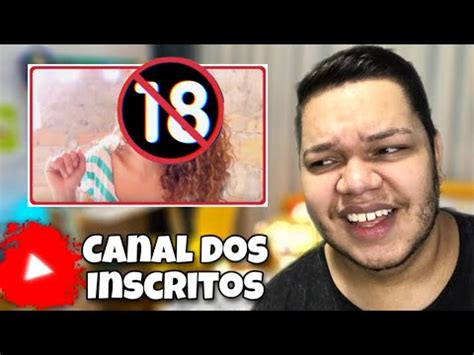 REAGINDO AO CANAL DOS INSCRITOS YouTube