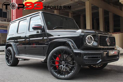 Mercedes Benz G63 AMG Black BC Forged KL31 Wheel Front