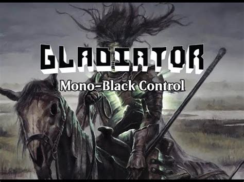 Gladiator Mono Black Control Wheeler VOD September 18th 2023