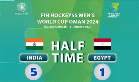 Indian Men’s Hockey Team defeats Egypt in FIH Hockey5s Men’s World Cup 2024 – Global Green News