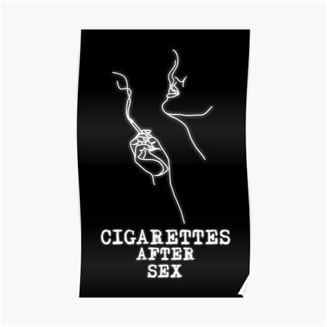 Cigarettes After Sex Poster Poster For Sale By Vishalnair Redbubble