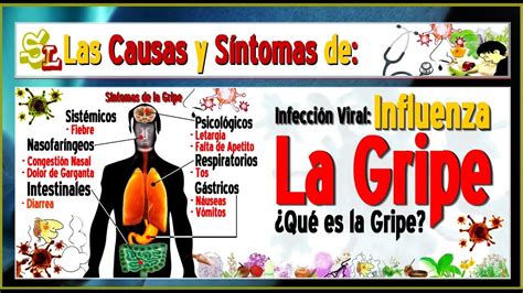 Remedios Caseros Para La Gripe ¿qué Es La Gripe Las Causas Síntomas Y Tratamientos Youtube