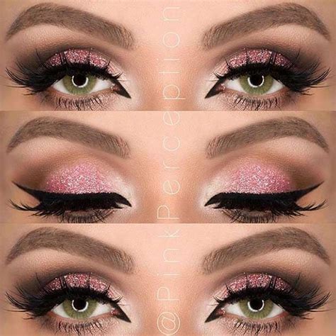 31 Pretty Eye Makeup Looks for Green Eyes | Red eye makeup, Smoky eye ...