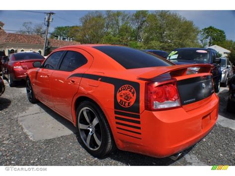 Dodge Charger Srt8 Super Bee Orange