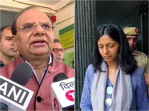 Swati Maliwal Assault Case Speaks Volumes About His Stance On Delhi Lg Questions