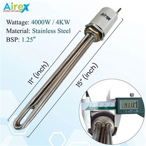 Airex Commercial Solar Water Geyser Heating Element With Thermostat