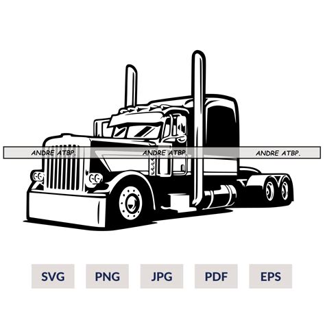 Semi Truck Svg Semi Truck Png Truck Driver Png Trucker Svg 18 Wheeler Svg T For Him Cut