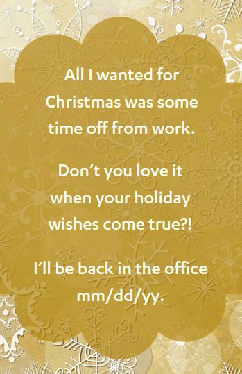 Christmas Out Of Office Message Funny - Funny PNG