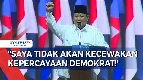 Full Resmi Didukung Demokrat Prabowo Ahy Aset Indonesia Calon