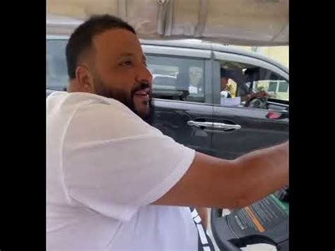 Dj Khaled In Bahamas Pt Driving Golf Car In The City Youtube