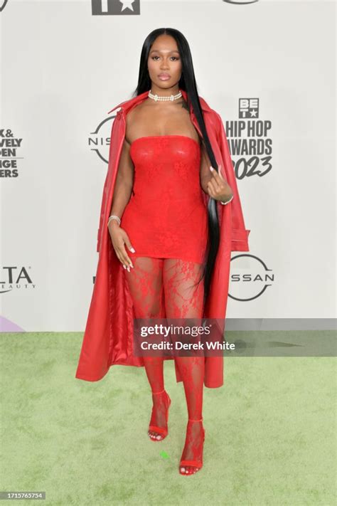 Dess Dior Attends The Bet Hip Hop Awards 2023 At Cobb Energy