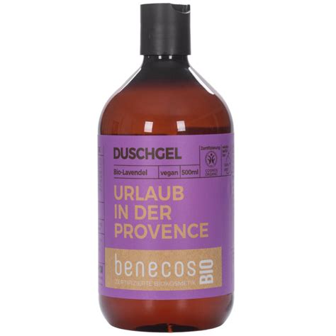 Urlaub In Der Provence Duschgel Lavendel Bio 500ml Benecos Mr