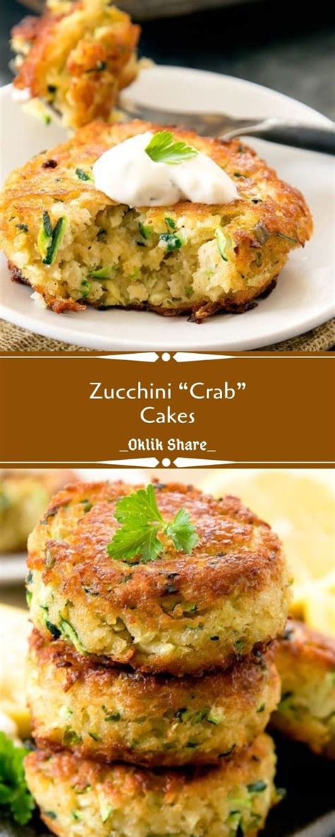 Zucchini Crab Cakes Zucchini Crab Cakes Crab Cakes Lunch Recipes