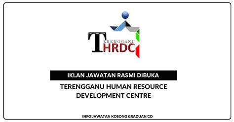 Permohonan Jawatan Kosong Terengganu Human Resource Development Centre