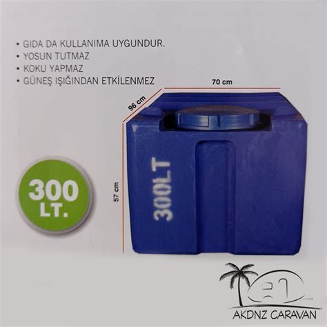 Karavan Tekne Su Deposu 300 Lt