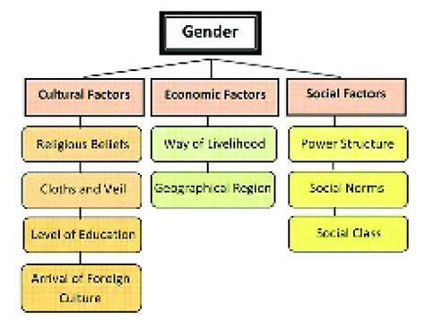 A Conceptual Model Of Gender Source Authors Download Scientific Diagram