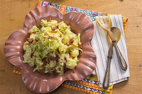 Salada De Batatas E Erva Doce Maionese Receitas Ninja