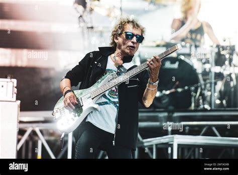 Stadio Olimpico Turin Italy Claudio Golinelli Bassist Of The