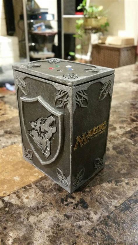 3d Printed Deck Box For A Magic The Gathering Deck By Shireivien On Deviantart