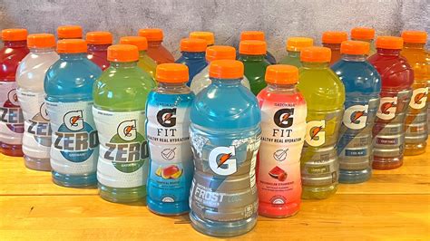 We Tasted And Ranked 23 Gatorade Flavors