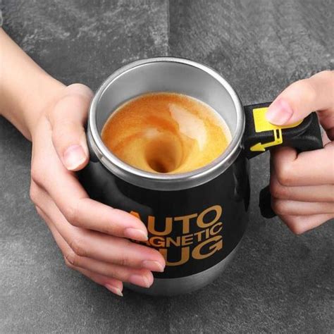 Caneca Mixer Elétrica Self Stirring Mug 400ml Canecas Magazine Luiza