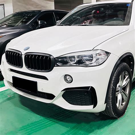 Gloss Black Front Bumper Side Air Vent Trim For Bmw X F M Sport