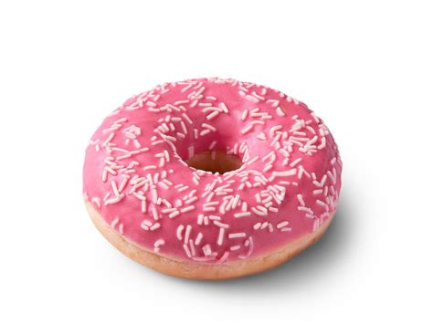 Pink Iced Ring Doughnut LIDL