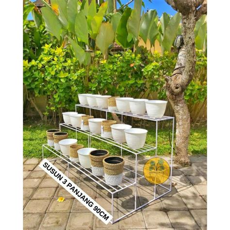 Jual Standing Pot Susun Rak Bunga Susun Rak Pot Bunga Susun Rak