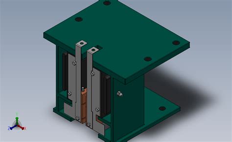 Ox 188a渐进式安全钳 A01 Solidworks 2018模型图纸下载 懒石网