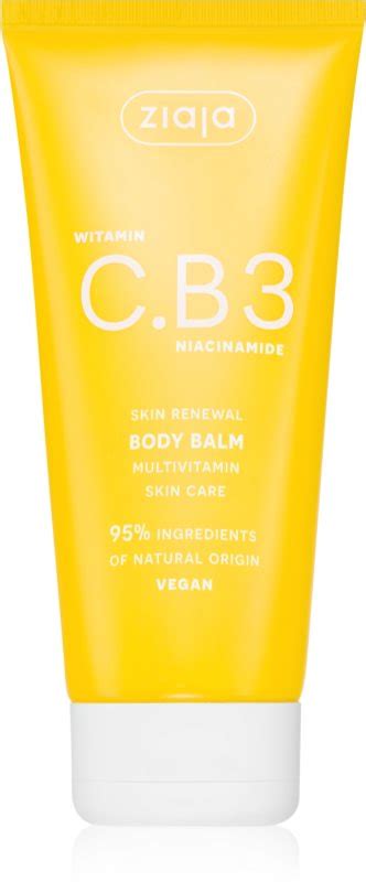 Ziaja Vitamin C B3 Niacinamide Moisturising Body Balm Notino Ie