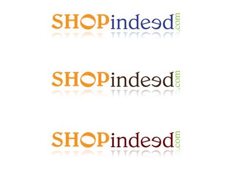 Elegant Playful Online Shopping Logo Design For Shopindeed Shop