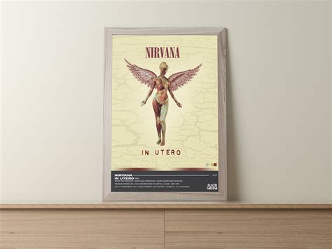 Nirvana In Utero Poster | Nirvana Art