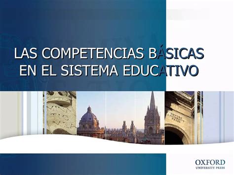 Las Competencias Basicas En El Sistema Educativo PPT