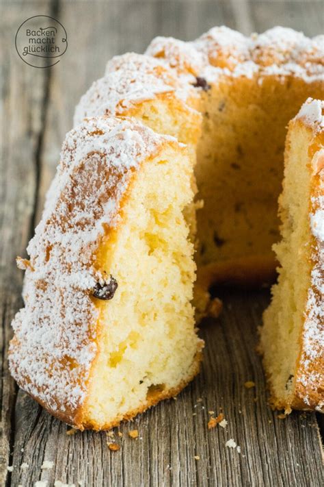 Gugelhupf mit Hefe Backen macht glücklich