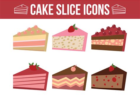 Cake Slice Vectors 95080 Vector Art at Vecteezy