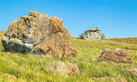 Rock on a Hill in Summer · Free Stock Photo